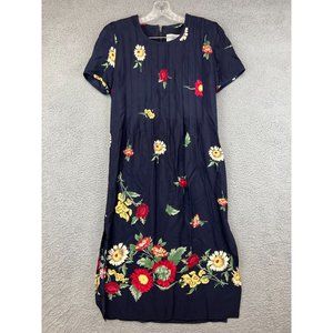 Vintage Jessica Howard Maxi Floral Dress size 6